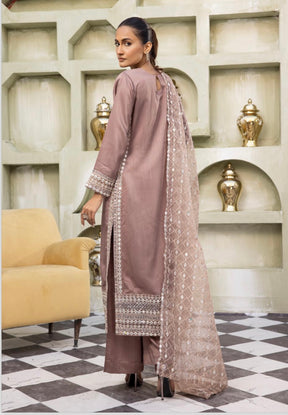 SIMRANS KHAADI LUX 3PC EMBROIDERED READYMADE KLE53
