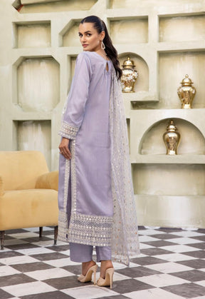 SIMRANS KHAADI LUX 3PC EMBROIDERED READYMADE KLE52