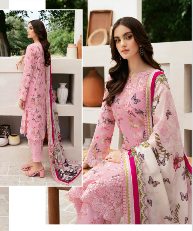 RAMSHA ‘RANGREZ’ | EMBROIDERED LAWN READYMADE | L1103