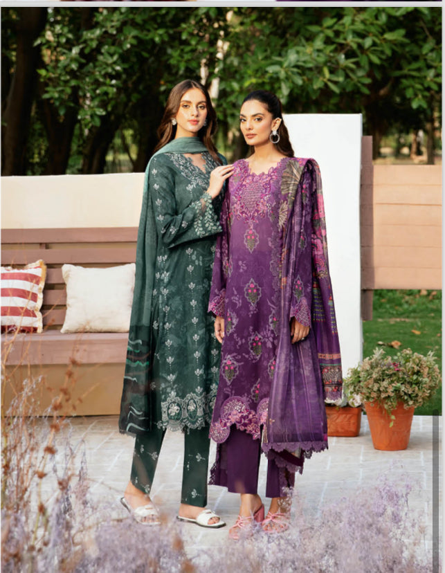 RAMSHA ‘RANGREZ’ | EMBROIDERED LAWN READYMADE | L1107