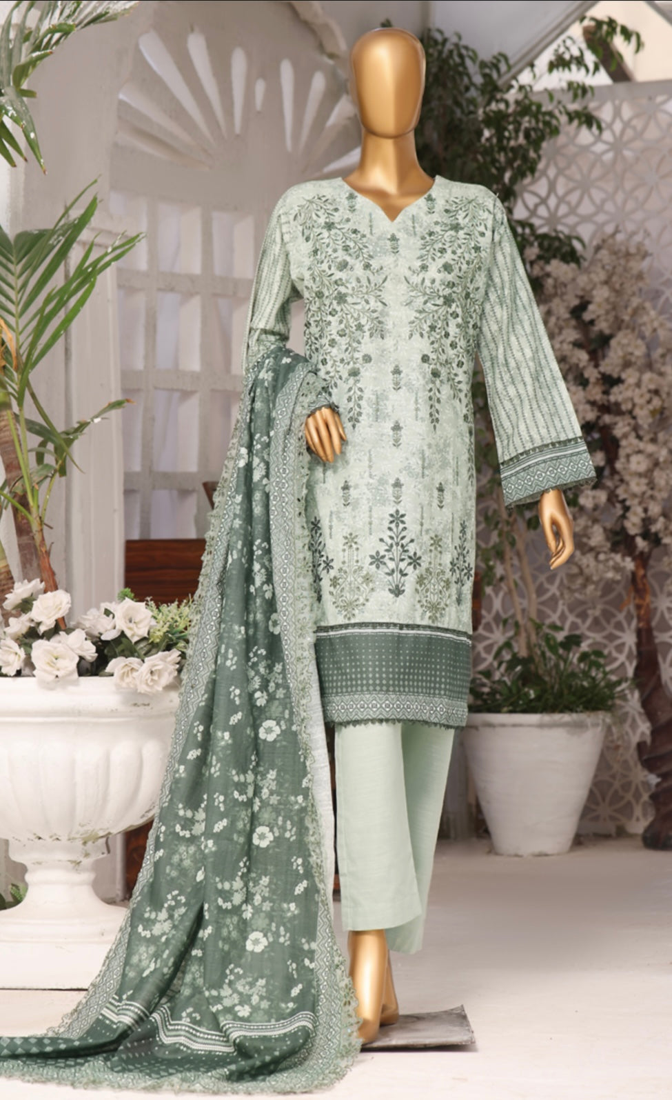 RIWAYAT BY BIN SAEED EMBROIDERED KHADDAR READYMADE K23891