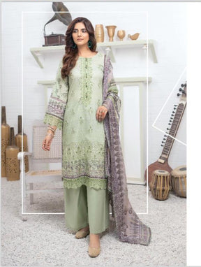 MUNIRA | EMBROIDERED LAWN READYMADE | MUL07