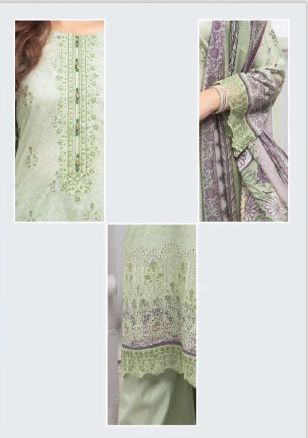 MUNIRA | EMBROIDERED LAWN READYMADE | MUL07