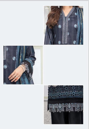 MUNIRA | EMBROIDERED LAWN READYMADE | MUL08