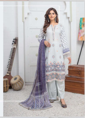 MUNIRA | EMBROIDERED LAWN READYMADE | MUL09