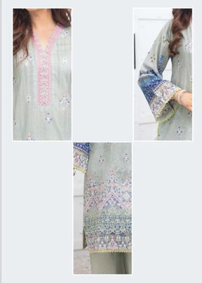 MUNIRA | EMBROIDERED LAWN READYMADE | MUL10