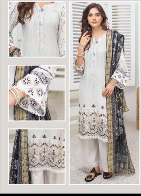 MUNIRA | EMBROIDERED LAWN READYMADE | MUL11