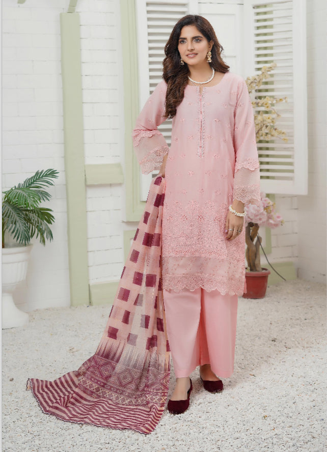 MUNIRA | EMBROIDERED LAWN READYMADE | MVL05