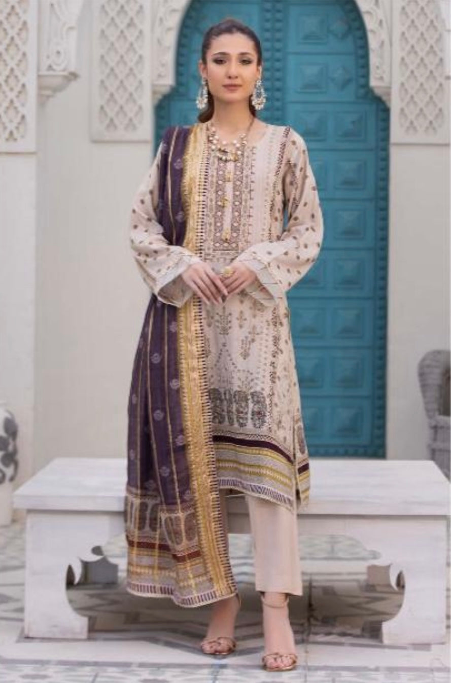 MUNIRA | EMBROIDERED LINEN READY TO WEAR | MIL04