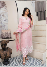 MPRINTS BY SIMRANS LAWN EMBROIDERED COLLECTION 3PC READYMADE SM3421