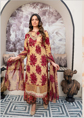 MPRINTS BY SIMRANS LAWN EMBROIDERED COLLECTION 3PC READYMADE SM3423
