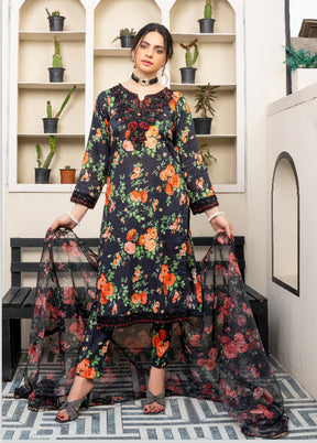MPRINTS BY SIMRANS LAWN EMBROIDERED COLLECTION 3PC READYMADE SM3425