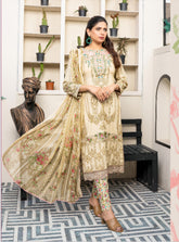 MPRINTS BY SIMRANS LAWN EMBROIDERED COLLECTION 3PC READYMADE SM3427