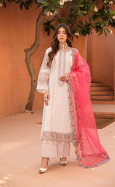 SIMRANS ‘NAKHRA 5.0’ | EMBROIDERED LAWN READYMADE | SM462