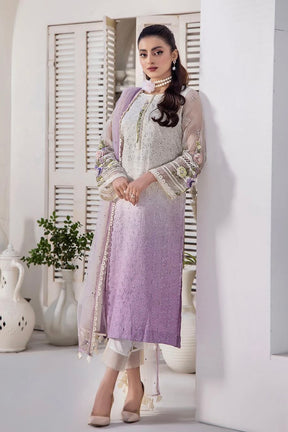 KHUDA BAKSH CREATIONS | EMBROIDERED 3PC READY TO WEAR | M-2251