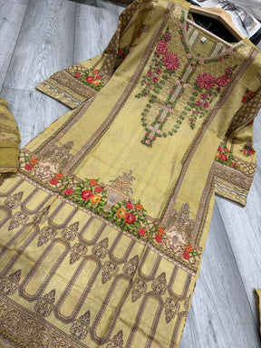 NISHAT EMBROIDERED LAWN 3PC READYMADE - N2744