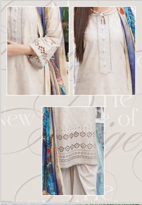 MUNIRA | EMBROIDERED LAWN READYMADE | MVL07