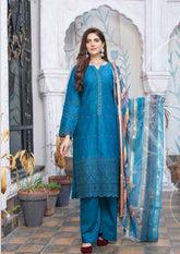 MUNIRA | EMBROIDERED LAWN READYMADE | MVL09