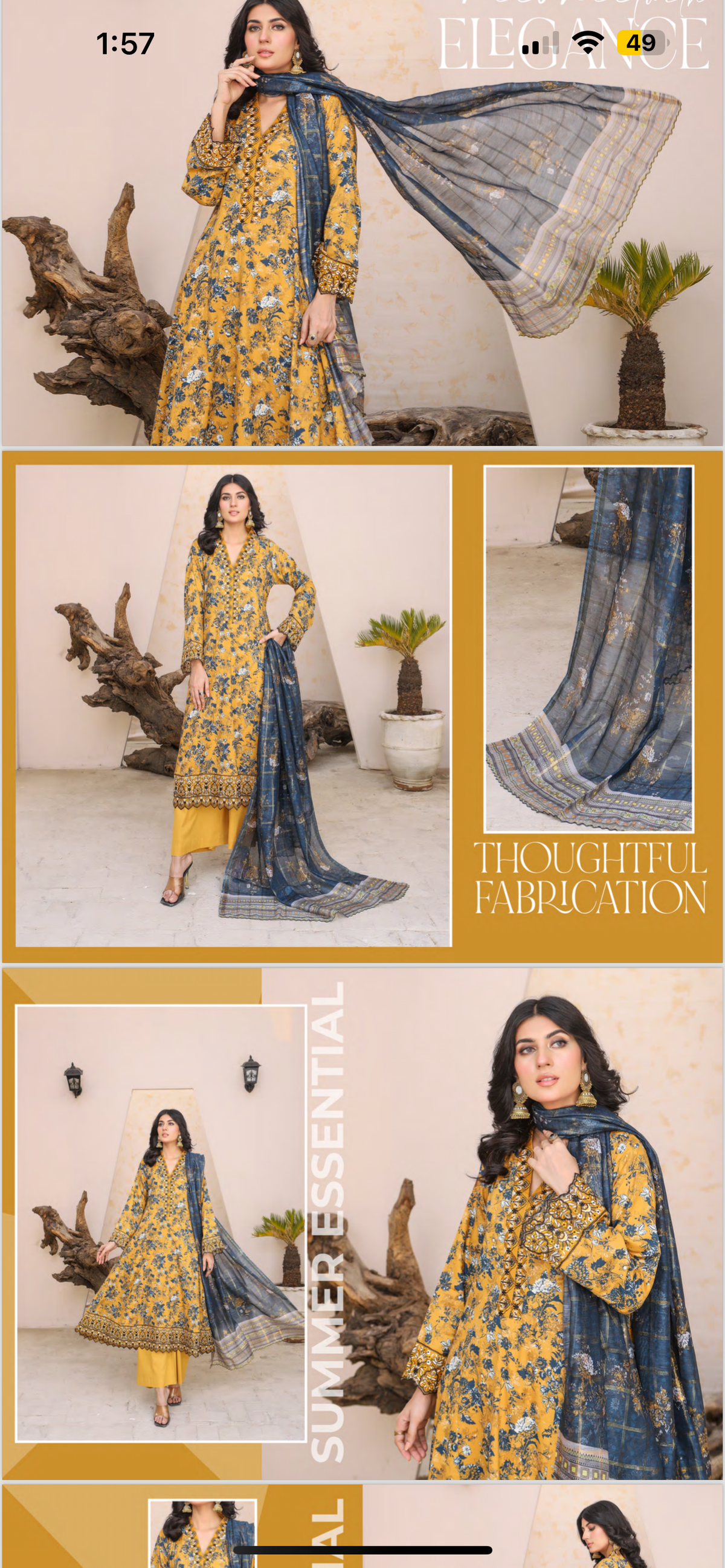 MUNIRA | EMBROIDERED LAWN READYMADE | MFL04