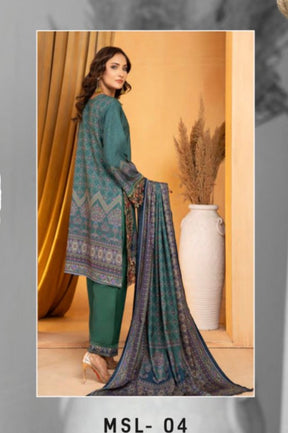 MUNIRA | EMBROIDERED DHANAK READYMADE | MML04