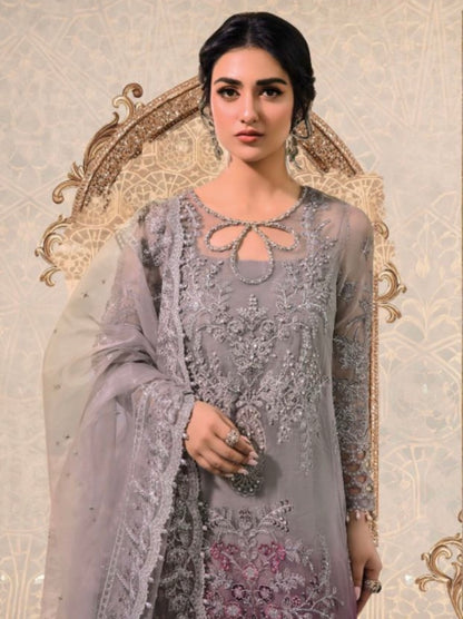 NAKHRA BY SIMRANNS EMBROIDERED CHIFFON READYMADE E3783