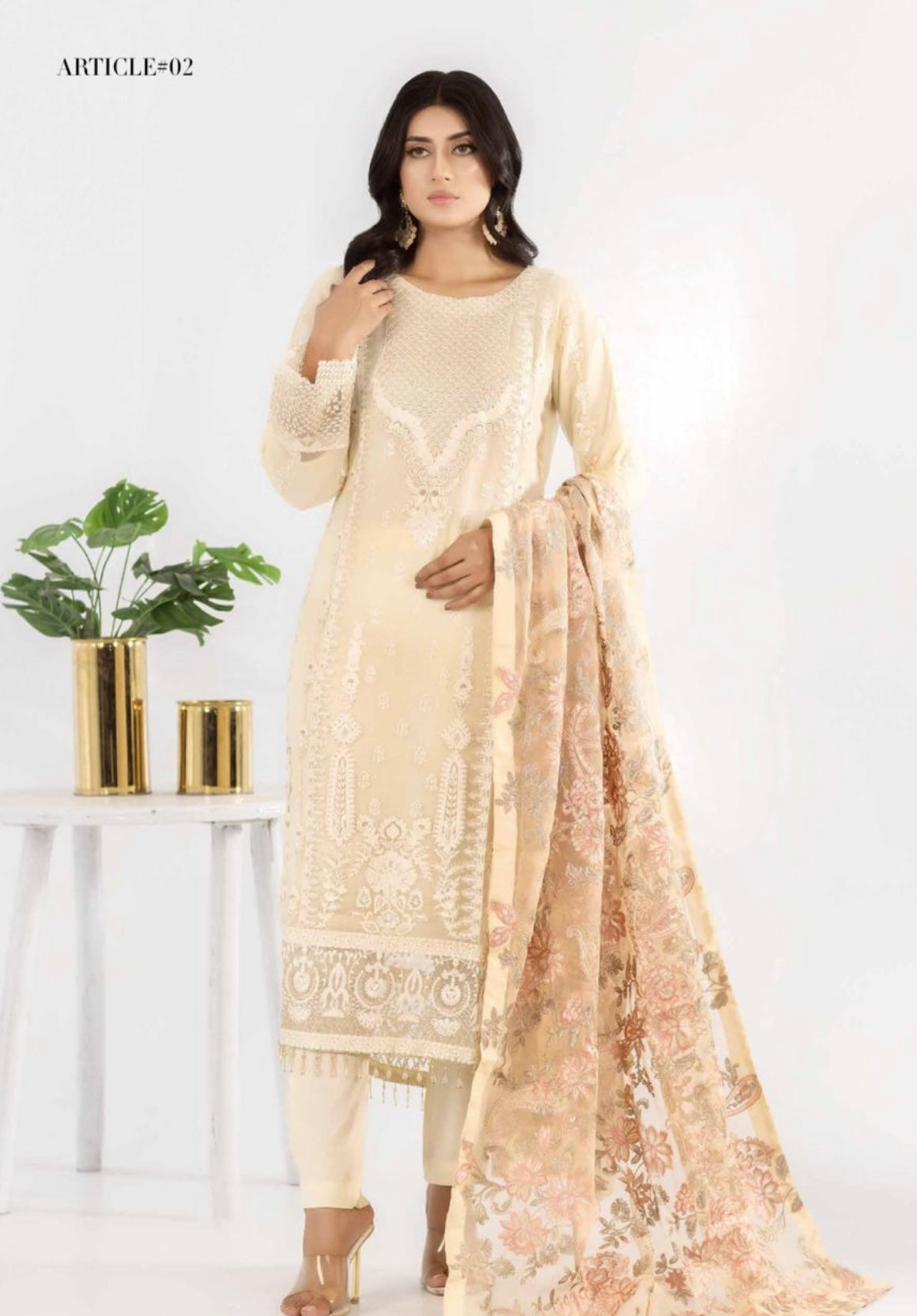 ESME-FESTIVE-EDIT BY SIMRANNS EMBROIDERED CHIFFON READYMADE E3791