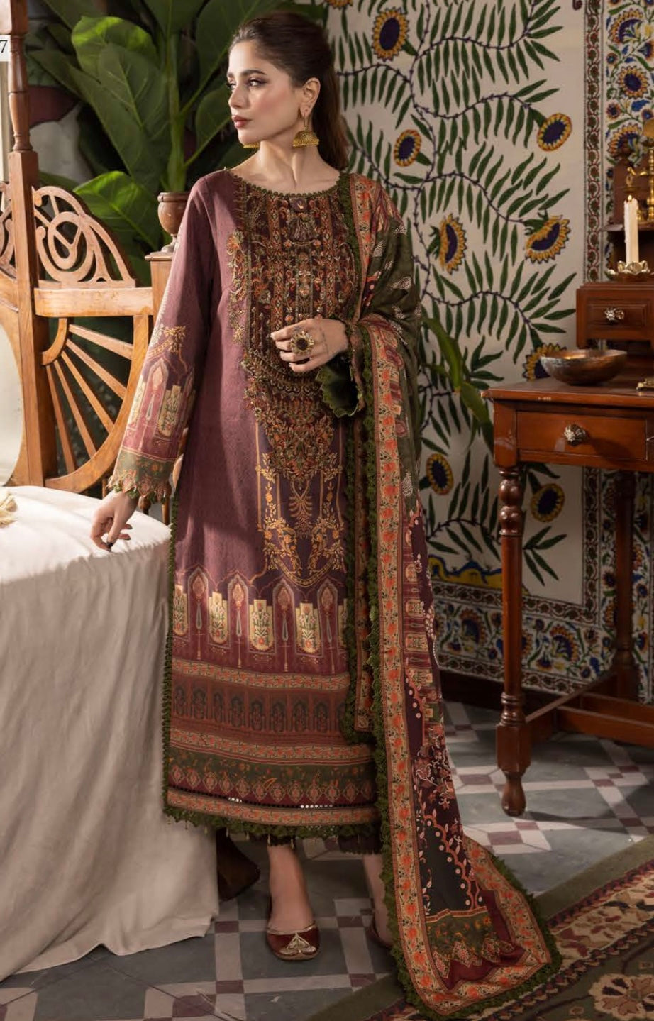 ASIM JOFA RANIA UNSTITCHED EMBROIDERED COLLECTION AJNR06