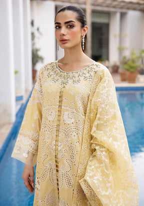 SIMRANS Ivana chikankari collection 3 piece embroidered suit SMIV652