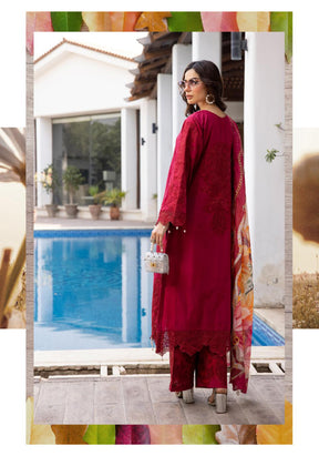 SIMRANS Ivana chikankari collection 3 piece embroidered suit SMIV653