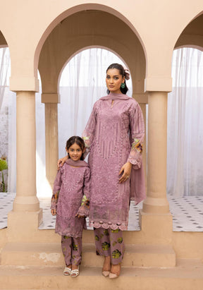 SIMRANS ‘MARIA B INSPIRED’ | EMBROIDERED COTTON MOTHER & DAUGHTER/kids READYMADE | SM6012