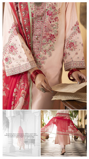 CASUAL LITE ‘MASHRIQI’ | LUXURY EMBROIDERED COTTON READYMADE | MIRHA SPECIAL 2083