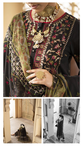 CASUAL LITE ‘MASHRIQI’ | LUXURY EMBROIDERED COTTON READYMADE | MIRHA SPECIAL 2085