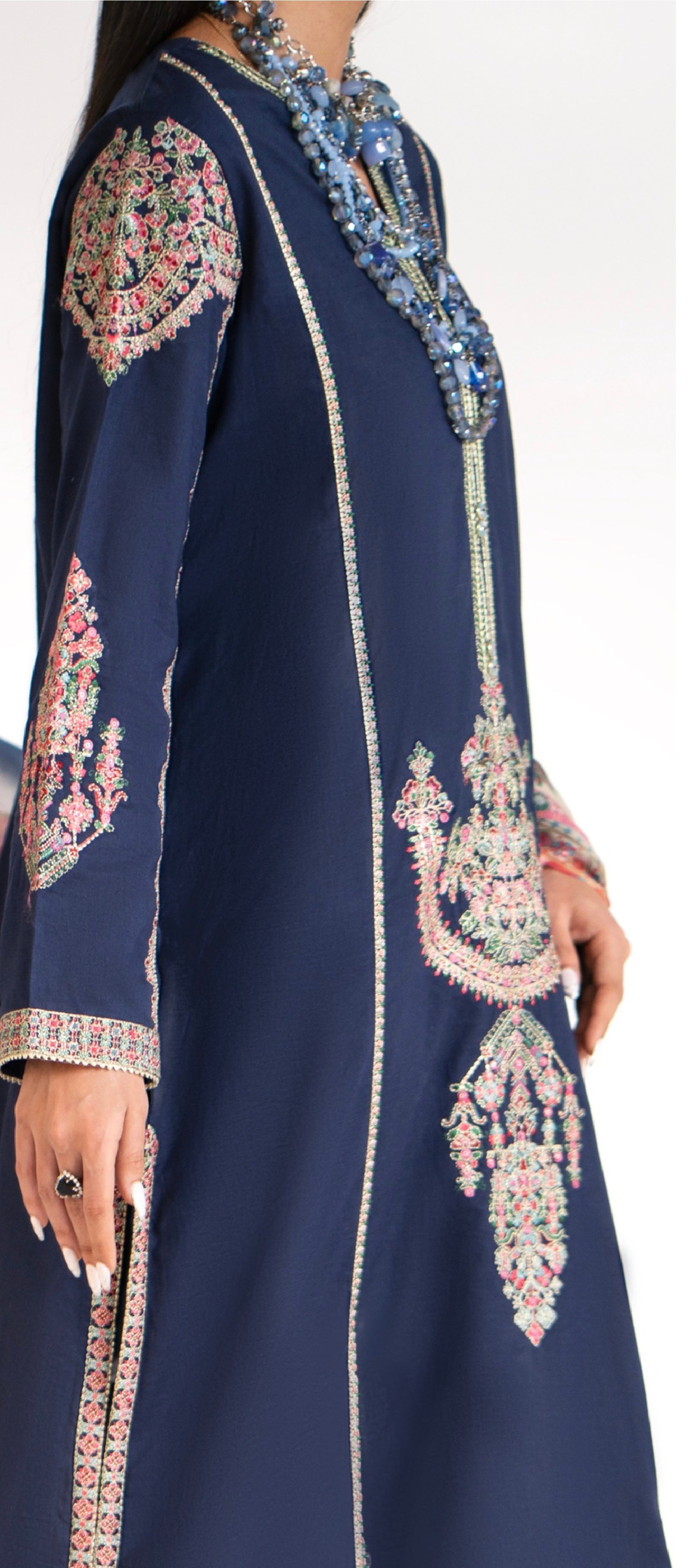 PAS-E-PARDA’ | LUXURY EMBROIDERED COTTON READYMADE | MIRHA SPECIAL 0192