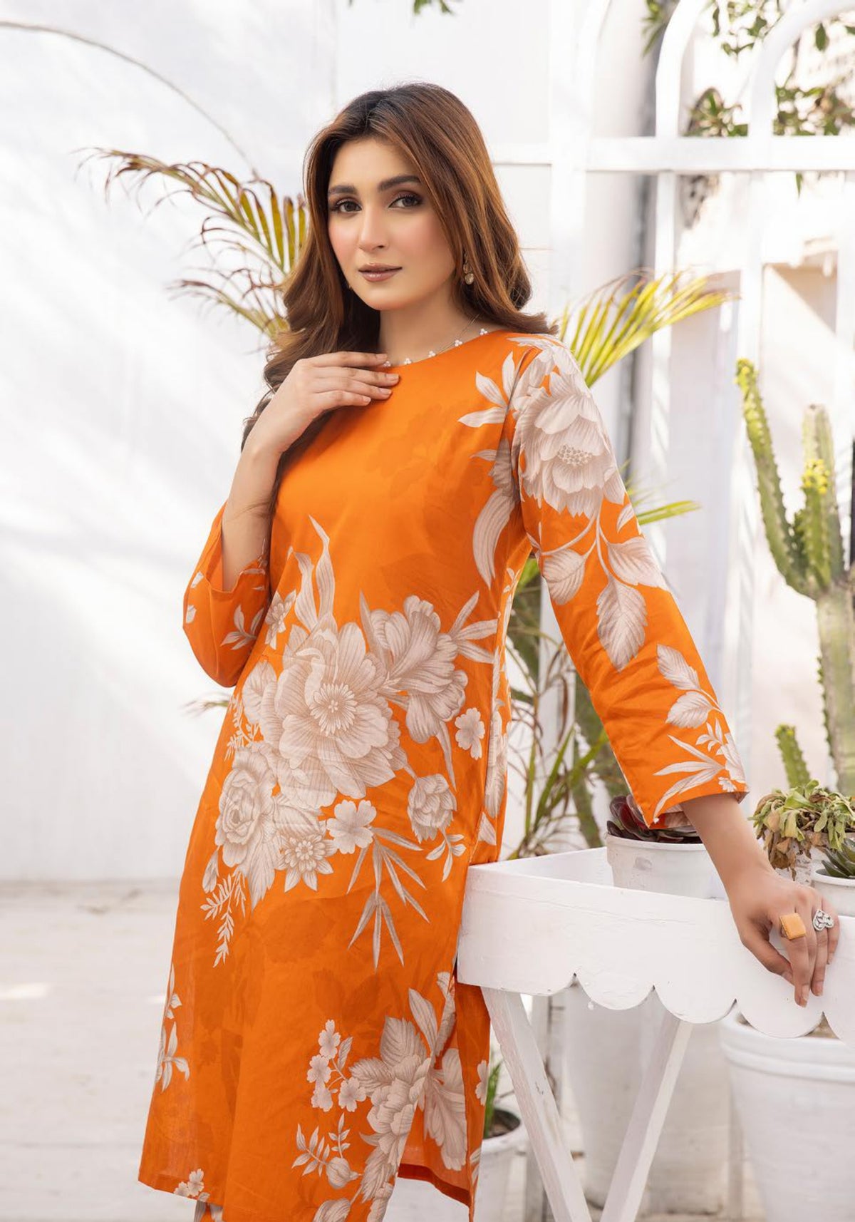 SIMRANS ‘ROZANA CO-ORDS’ | PRINTED LAWN 2PC READYMADE | SM473