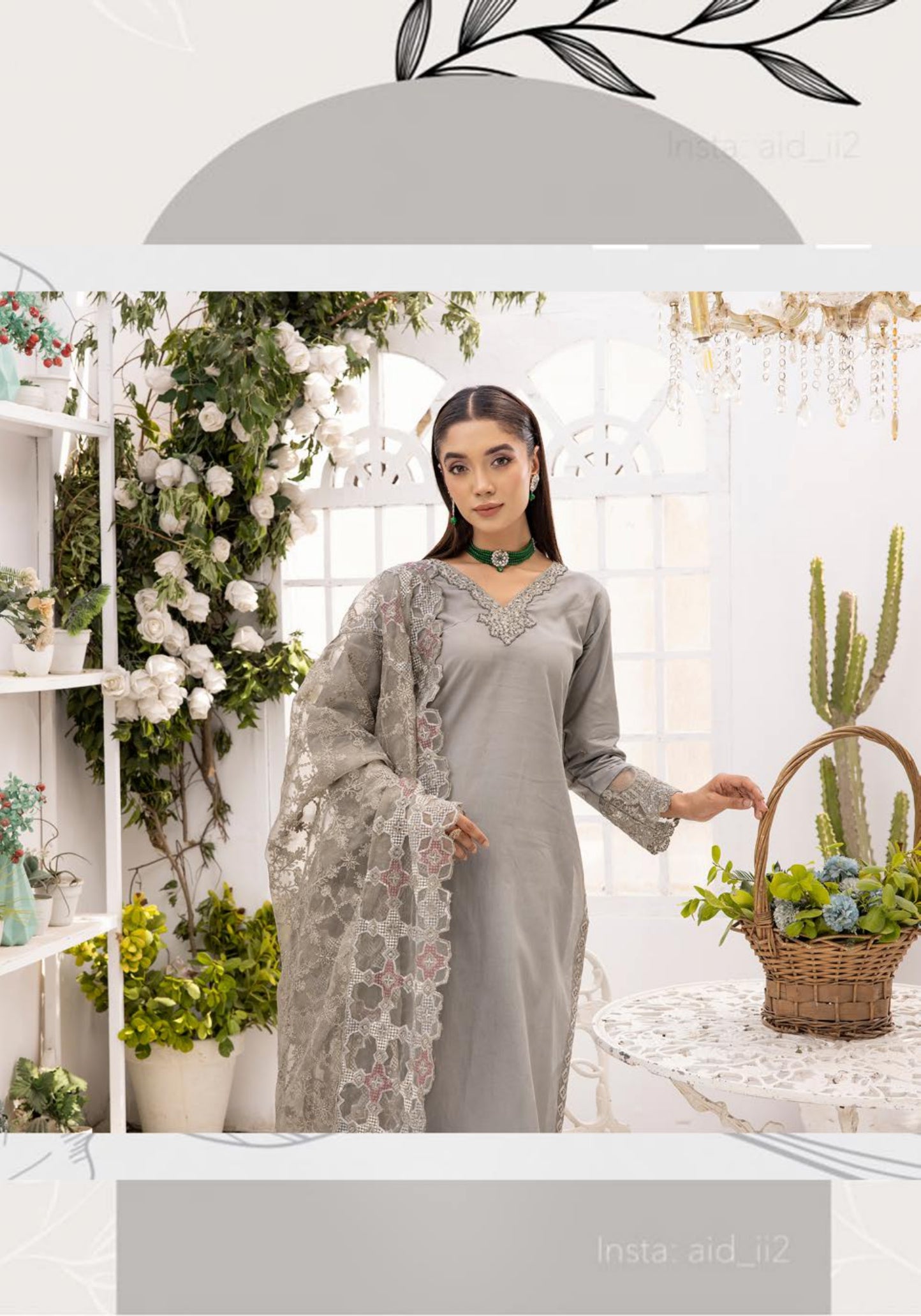 SAMAH SIMRANS COTTON EMBROIDERED 3PC READYMADE 022