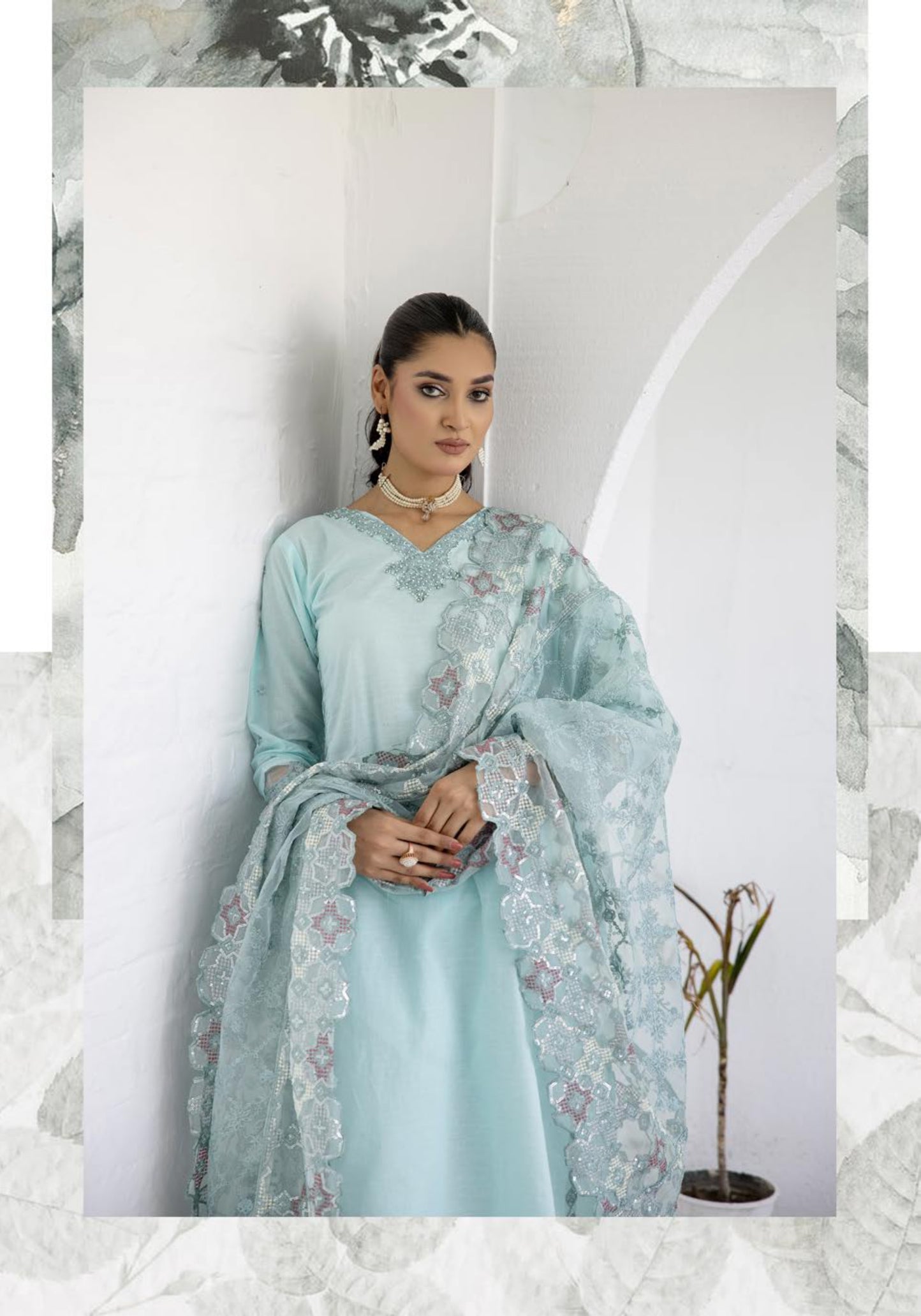 SAMAH SIMRANS COTTON EMBROIDERED 3PC READYMADE 023