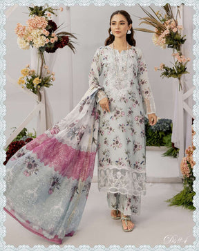 SIMRANS Sehar Eid Viscose 3PC readymade Suit With Palazzo Trousers SHZ10