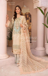 KARMA COLLECTION | EMBROIDERED COTTON READYMADE | KMA-137