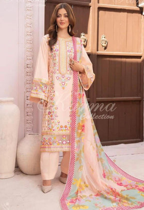 KARMA COLLECTION | EMBROIDERED COTTON READYMADE | KMA-1355