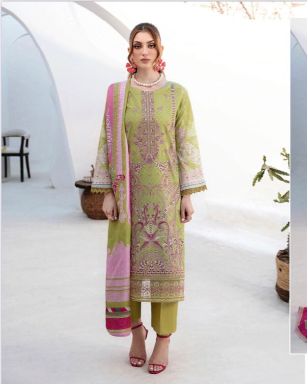 RAMSHA GHAZAL EMBROIDERED 3PC READYMADE G-203