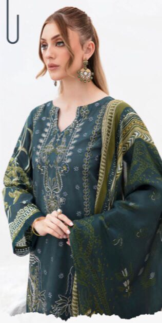 RAMSHA GHAZAL EMBROIDERED 3PC READYMADE G-207