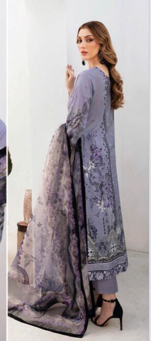 RAMSHA GHAZAL EMBROIDERED 3PC READYMADE G-209