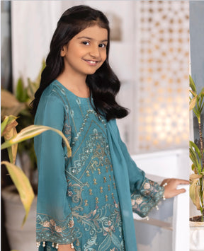 SIMRANS EXCLUSIVE | LUXURY CHIFFON MOTHER DAUGHTER/Kids READY TO WEAR | 024