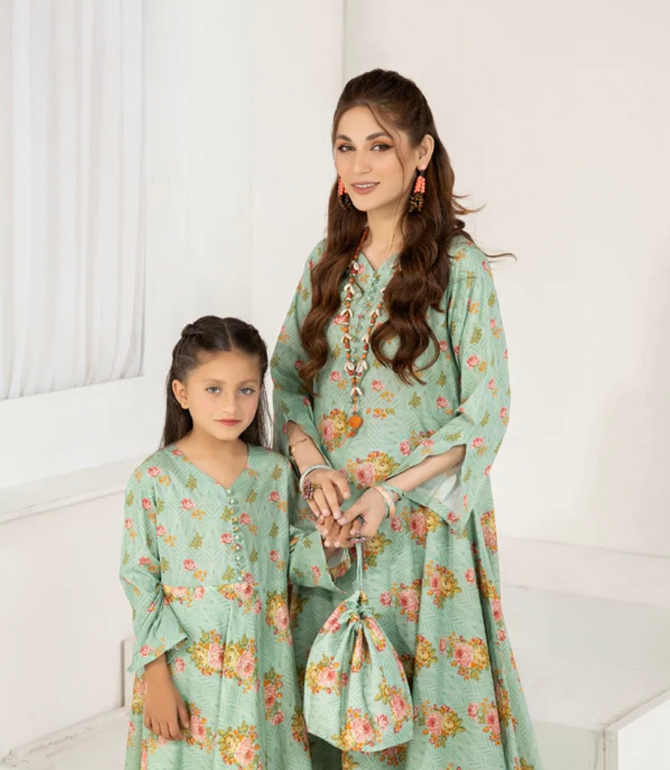 SIMRANS Mummy and Me/kids 2pc Co-ords Suit SCO-671