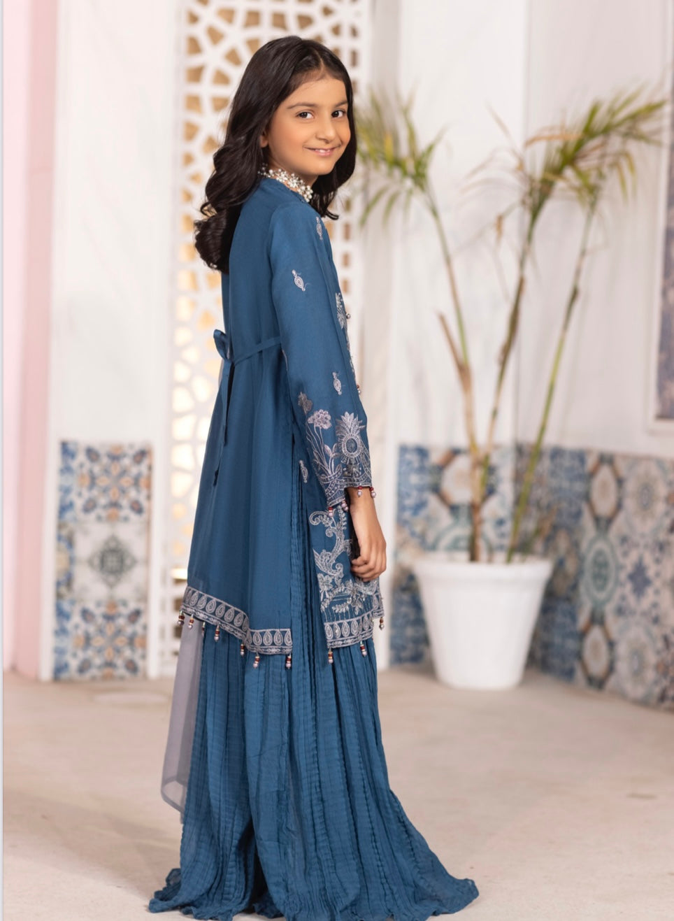 SIMRANS EXCLUSIVE | LUXURY CHIFFON MOTHER DAUGHTER/Kids READY TO WEAR | 020